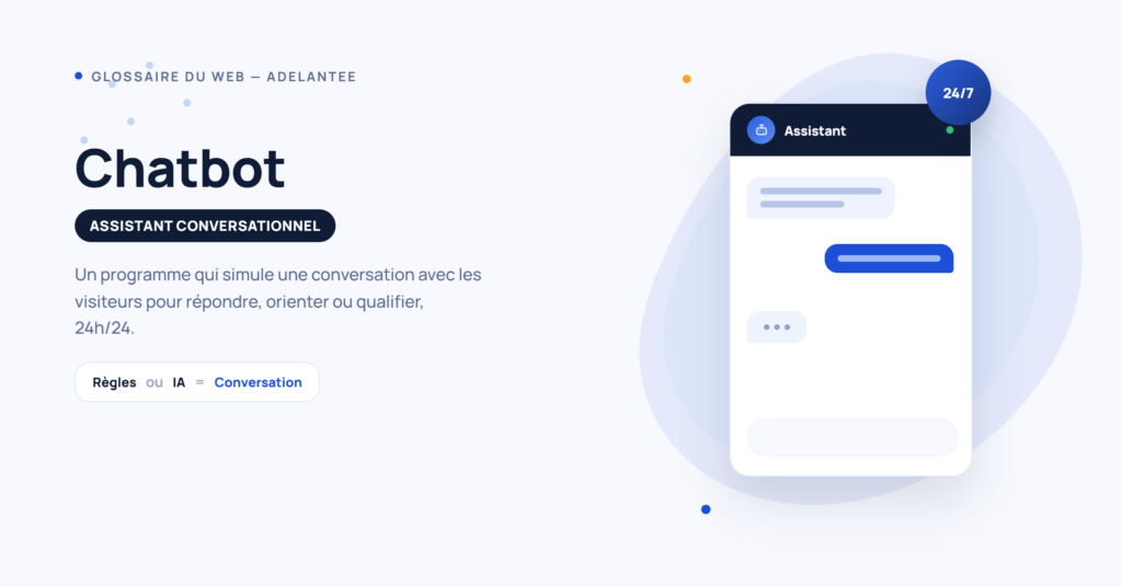 Chatbot : définition de l'assistant conversationnel en ligne